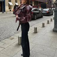 aus Leder für Damen