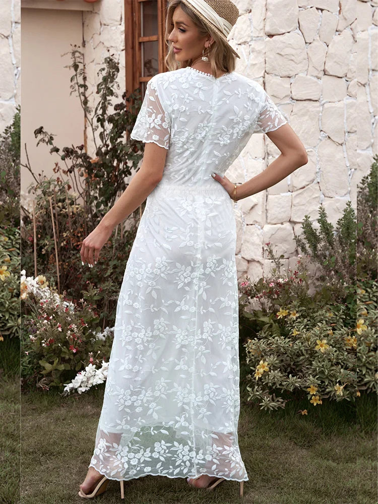 WW | Weinlese Boho Brautkleid