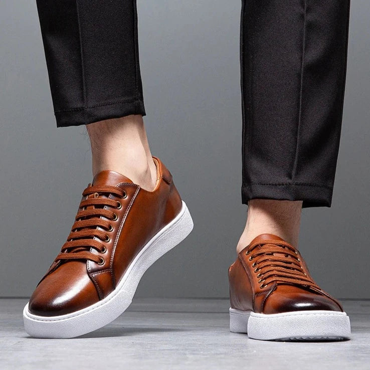 W&W Mode | Leren Herren Sneaker