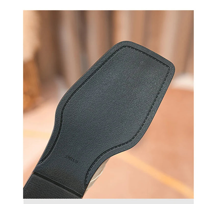 WW | Frühling und Herbst Damen Leder Schuhe Frauen Lässige Schuhe Mode Flache Loafers Britischer Stil Büro und Bankett