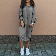 WW | Langer Hoodie – Bequem und stylisch für Alltag und Freizeit