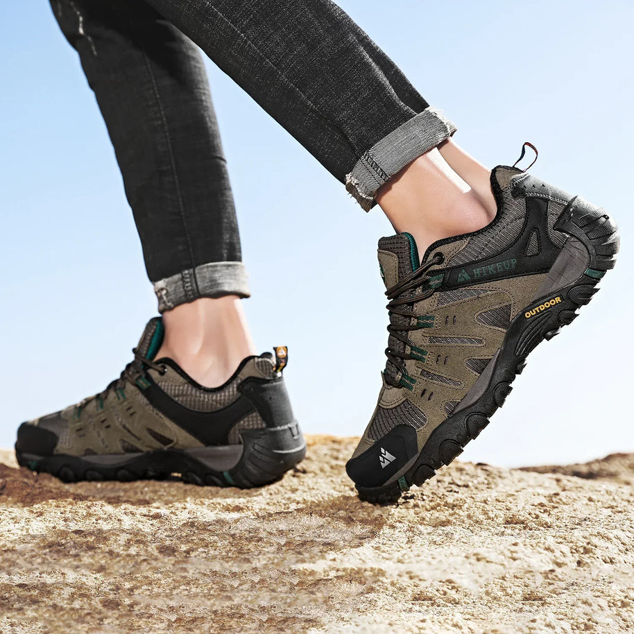 WW | Niedrig Wasserabweisende Wanderschuhe Mit Robuster Sohle Für Herren