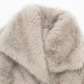 WW | Warme Pelzjacke für Damen im stilvollen Design