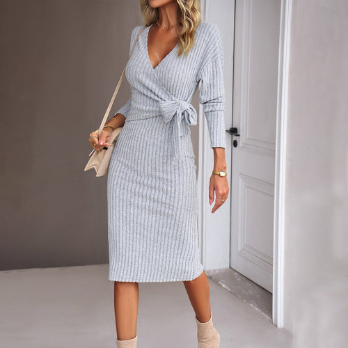 W&W Mode - Graues Kleid