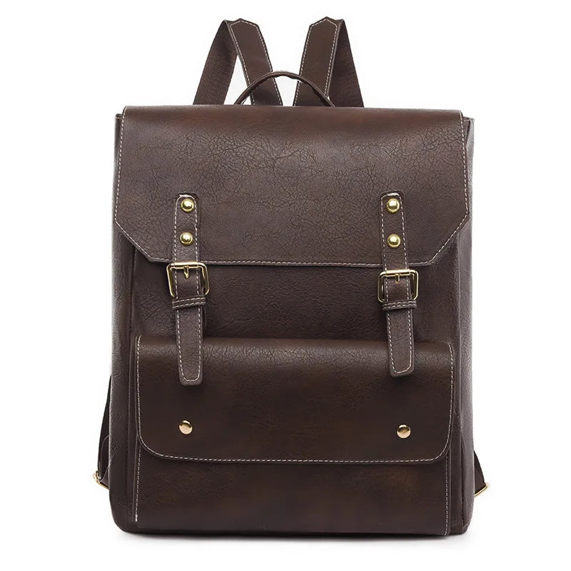 W&W Mode | Zeitlose Tasche mit Schnalle und Klappe für Reisen und Laptop