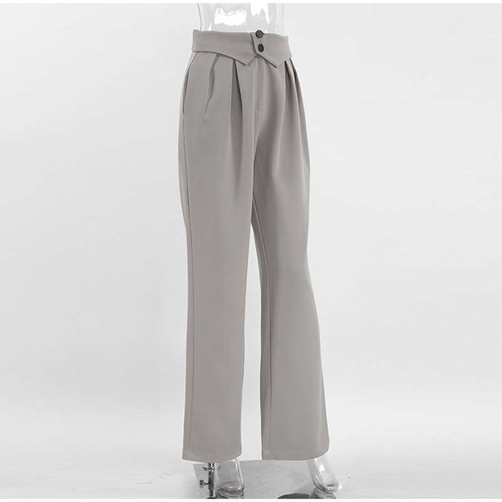 W&W Mode | Stilvolle High-Waist-Hose mit Falten