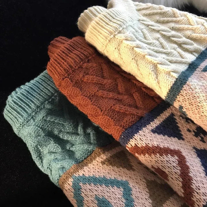 W&W Mode - Hässlicher Weihnachtspulli - Niedlicher Bärenpullover für Paare