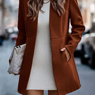 WW - Damen eleganter klassischer urbaner Mantel