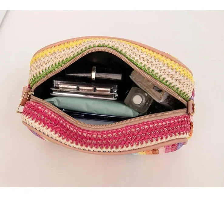 WW | Moderne, Sommerliche, Elegante, Mehrfarbige Umhängetasche Für Damen