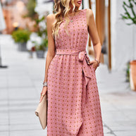 WW | Midi-Kleid mit Punkten