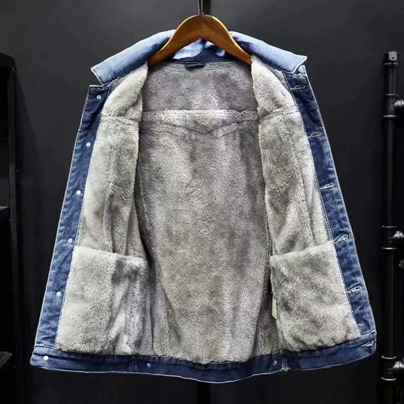 W&W Mode | Winter Herren Denim Jacke