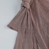 WW | Glitzer Rückenfrei Abend Maxi Kleid