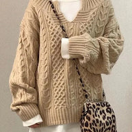WW | Warmer Damenpullover | Gestrickt