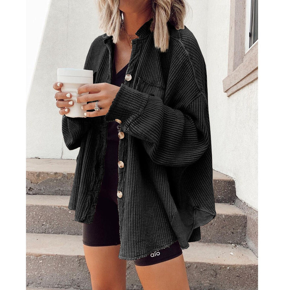 WW | Lässige Gestrickte Sommerjacke