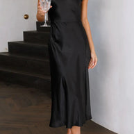 W&W - Elegantes Slik-Kleid