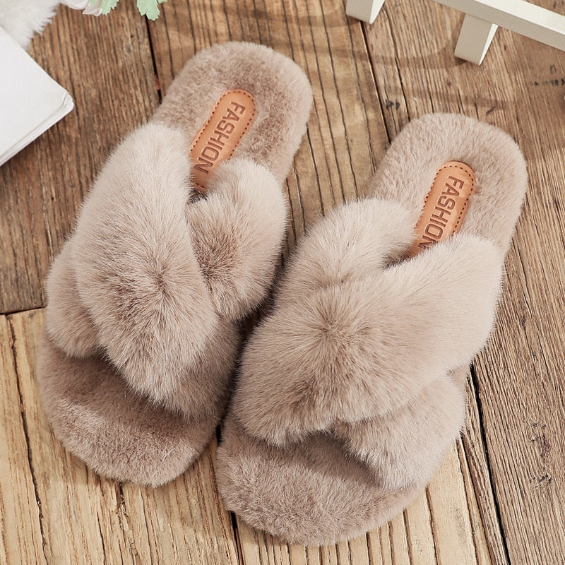 WW | Winter-Fluffige Hausschuhe Mit Gemütlicher Wärme Für Frauen