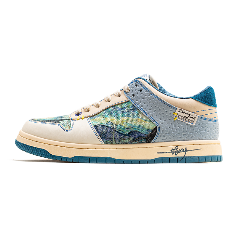 WW | Gogh Starry Night Inspirierte Sneakers
