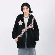 WW | Oversized Damen Hoodie Mit Print | Bequemer Streetwear Pullover