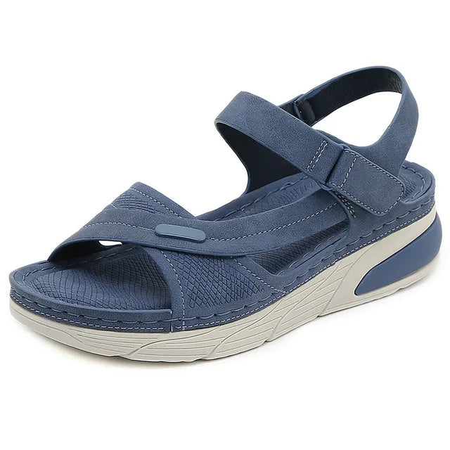 WW Sandalen - Keilabsatz - Verstellbarer Riemen - Sommer