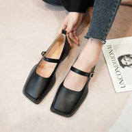 WW | Frühling und Herbst Damen Leder Schuhe Frauen Lässige Schuhe Mode Flache Loafers Britischer Stil Büro und Bankett
