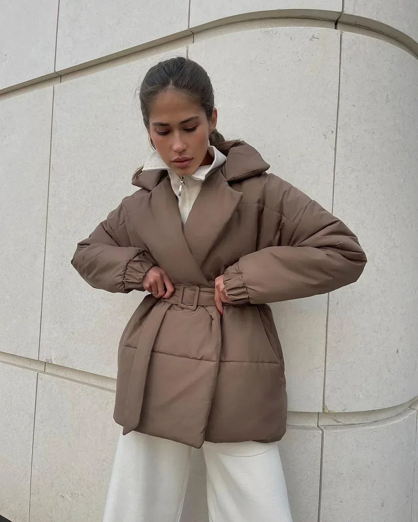 WW - Pufferjacke - Mit Gürtel