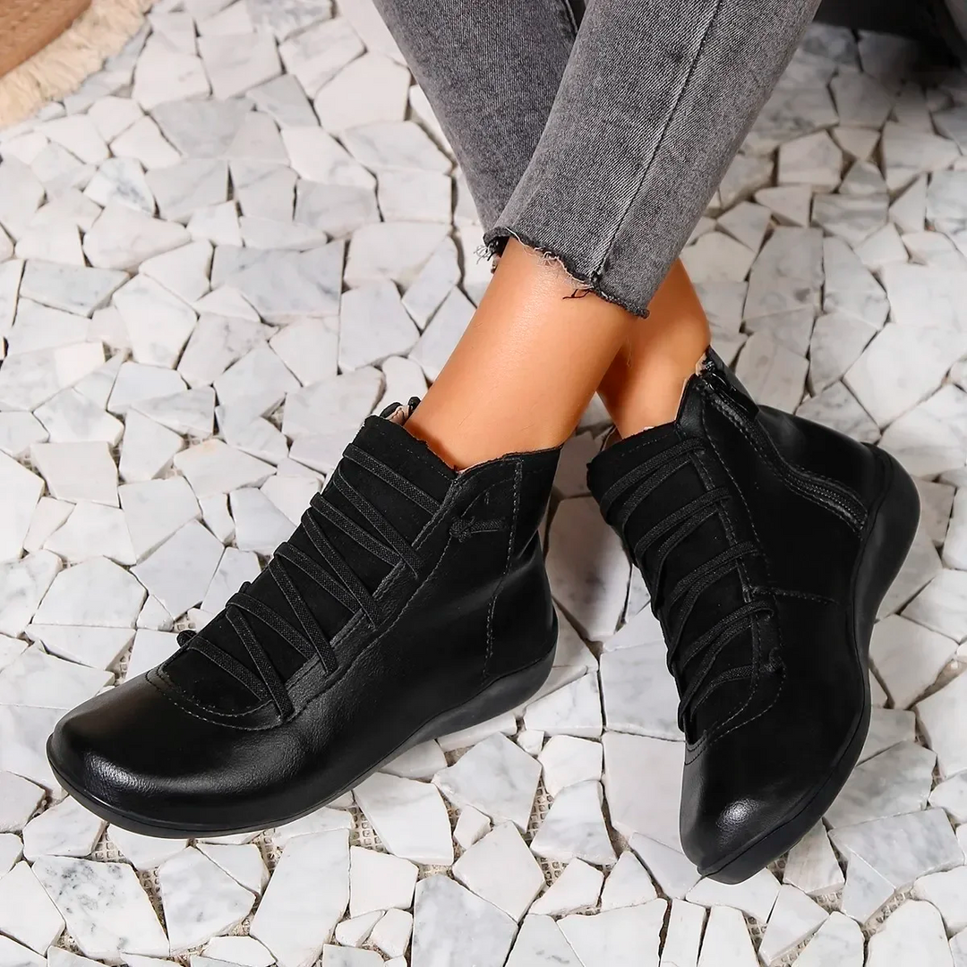 W&W Mode | Lässige Komfort Stiefeletten