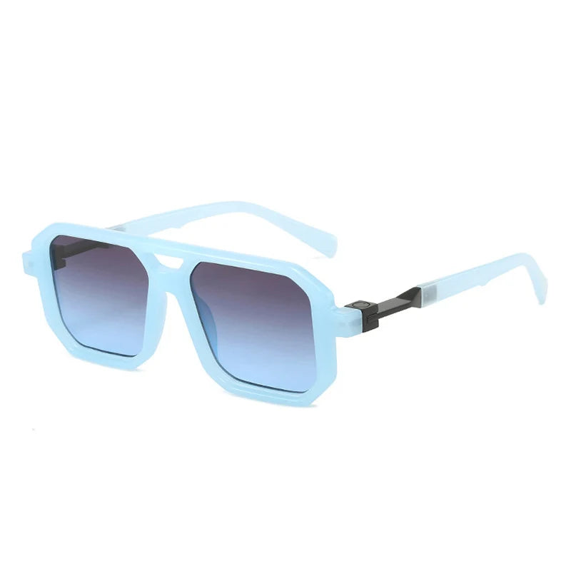W&W Mode | Geometrische Übergröße Sonnenbrille Modern & Einzigartig