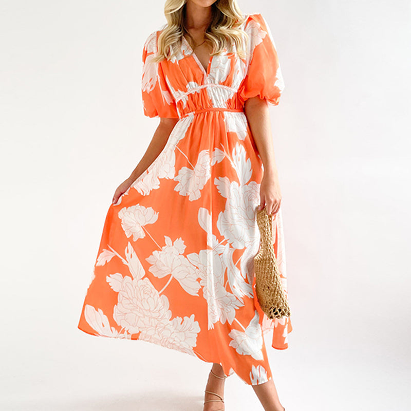 W&W Mode - Sommer Midi-Kleid