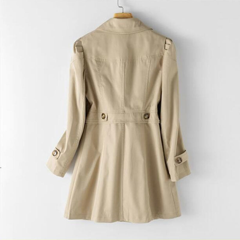 W&W Mode - Klassischer Trenchcoat mit Knopfleiste