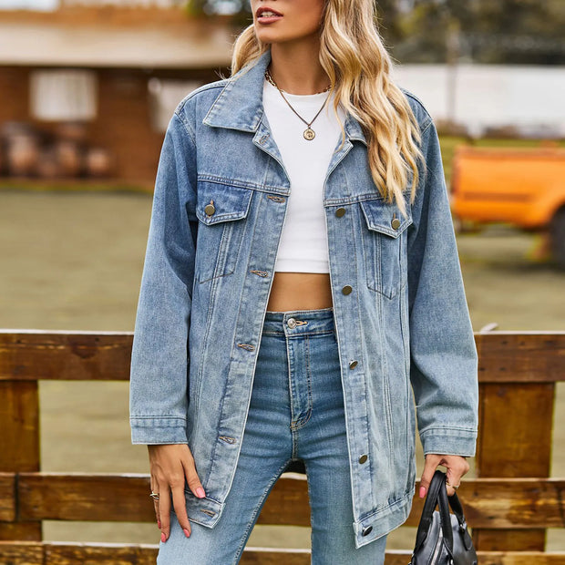 WW | Klassisch Elegante Jeansjacke
