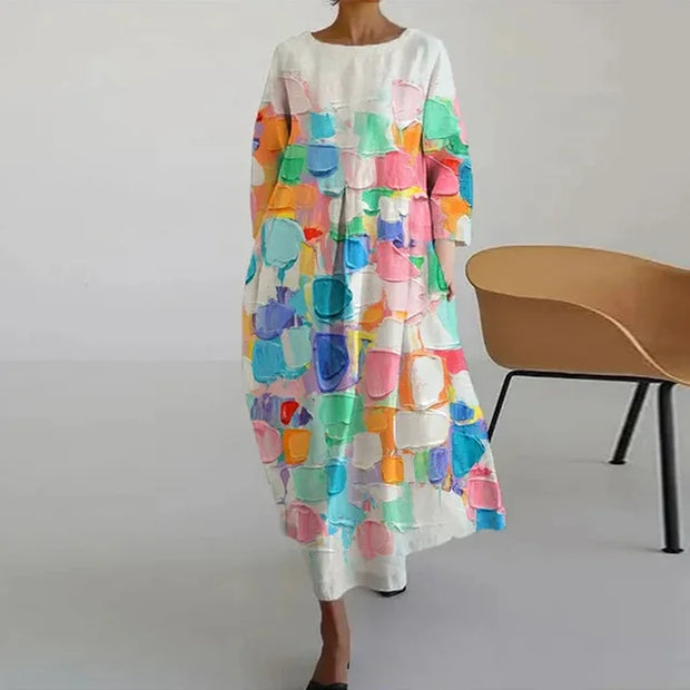 WW | Weiche, Bunte Kleid