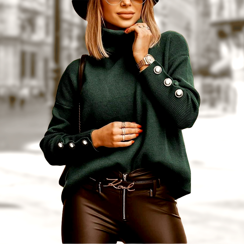 W&W Mode | Eleganter Rollkragen|Winterpullover
