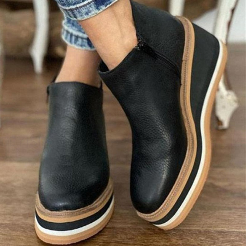 WW | Plateau-Stiefeletten für Frauen