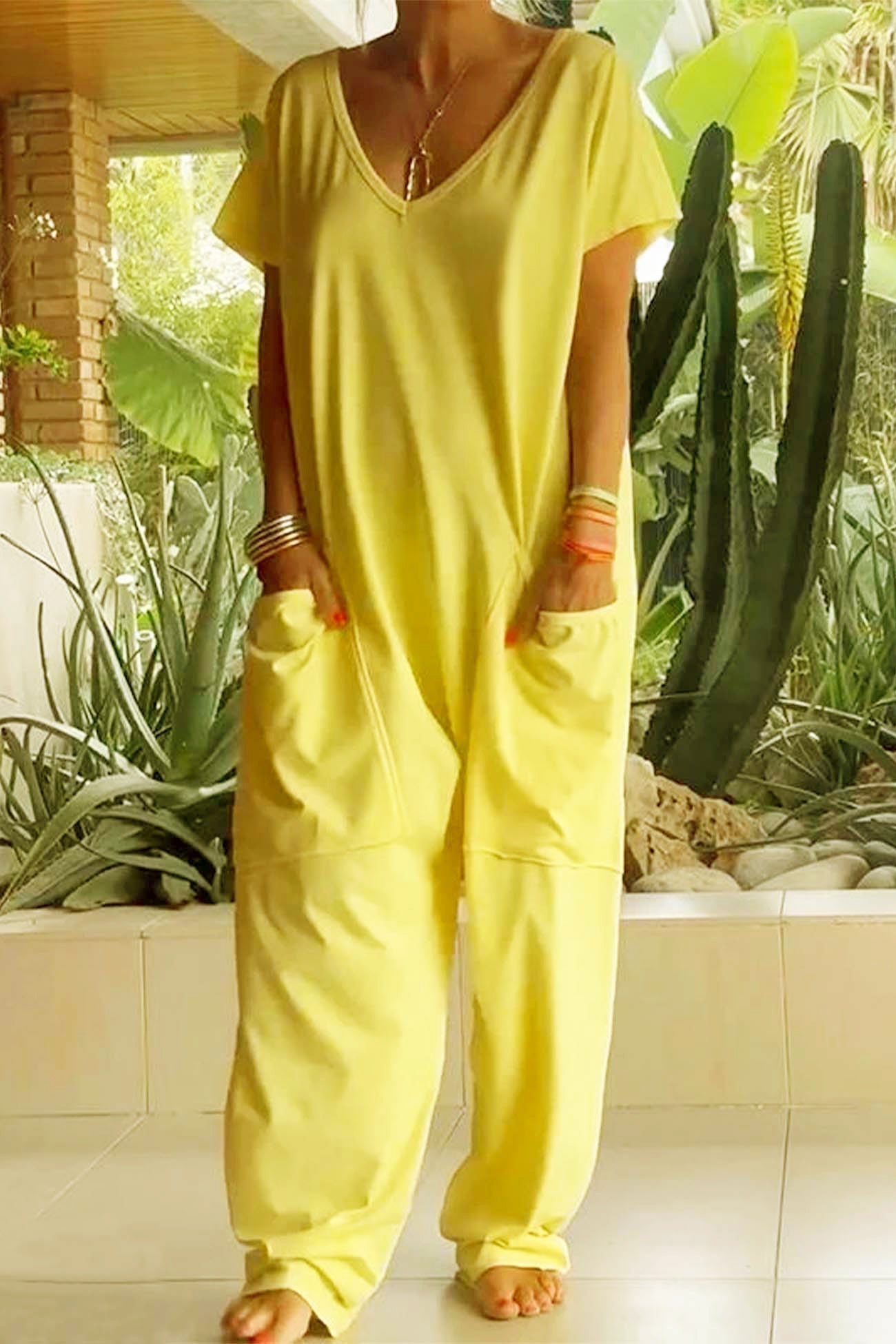 WW | Entspanntes Stil Jumpsuit