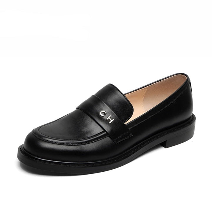 W&W Mode | Multi Color Block Echtes Leder Loafer