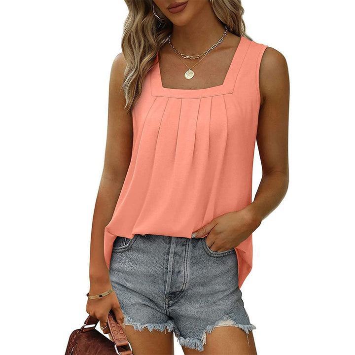 W&W Mode | Tank-Top mit Rundhalsausschnitt