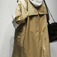 WW | Kapuzenzug Fine Coats Frauen khaki Baumwolle Frauen Mäntel