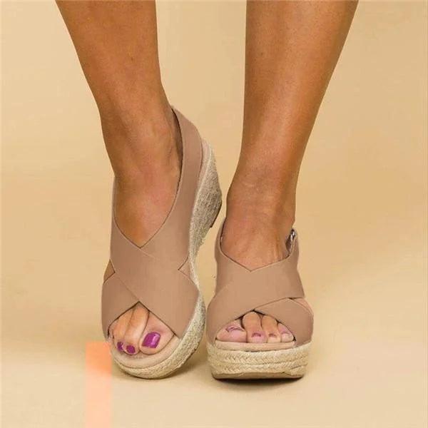 W&W Mode | Orthopädische Sommerschuhe Damensandalen