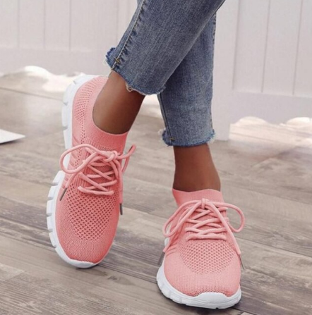 W&W Mode | on Sneakers Orthopädische Wanderschuhe Mesh Sneakers Damenschuhe