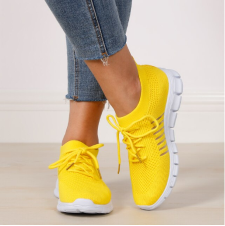 W&W Mode | on Sneakers Orthopädische Wanderschuhe Mesh Sneakers Damenschuhe