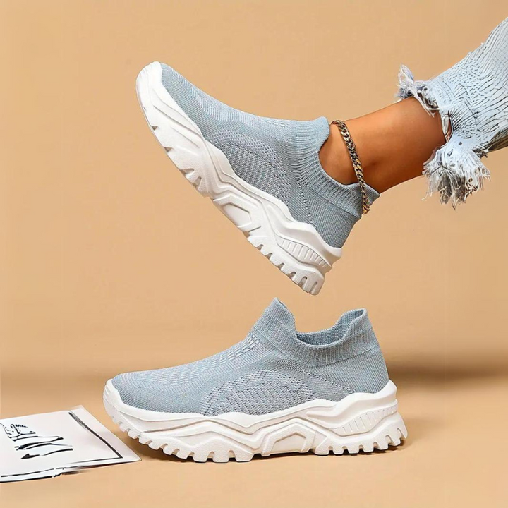 W&W Mode | Damen Slip On Turnschuhe