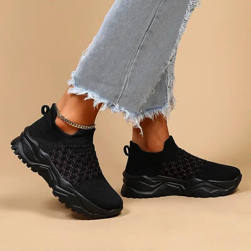 W&W Mode | Damen Slip On Turnschuhe