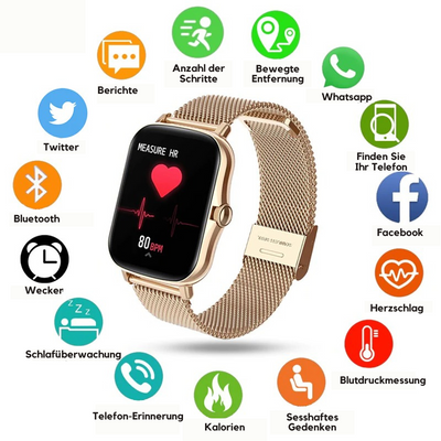 WW | Hochwertige Multifunktionale Smartwatch