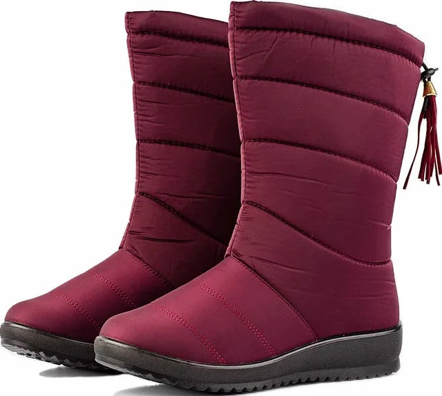 Wasserdichte Mid-Calf-Stiefel