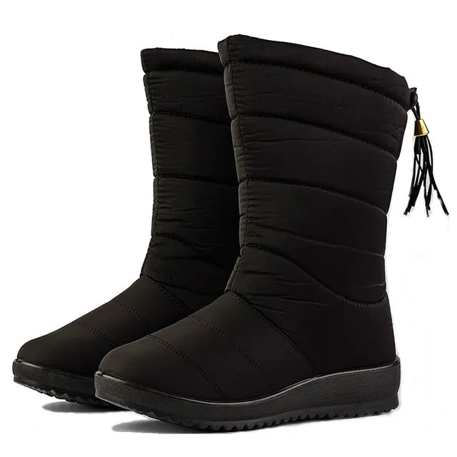 Wasserdichte Mid-Calf-Stiefel