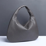 WW - Vintage Umhängetasche damen | Geflochtene Handtasche mit Reißverschluss im Sale