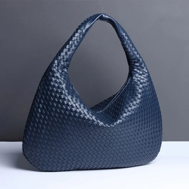 WW - Vintage Umhängetasche damen | Geflochtene Handtasche mit Reißverschluss im Sale