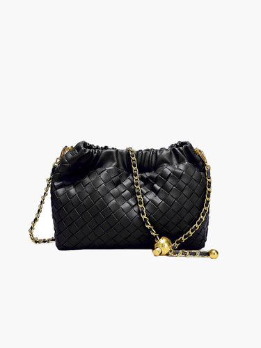 WW | Luxuriöse Damen Tasche Mit Goldener Kette