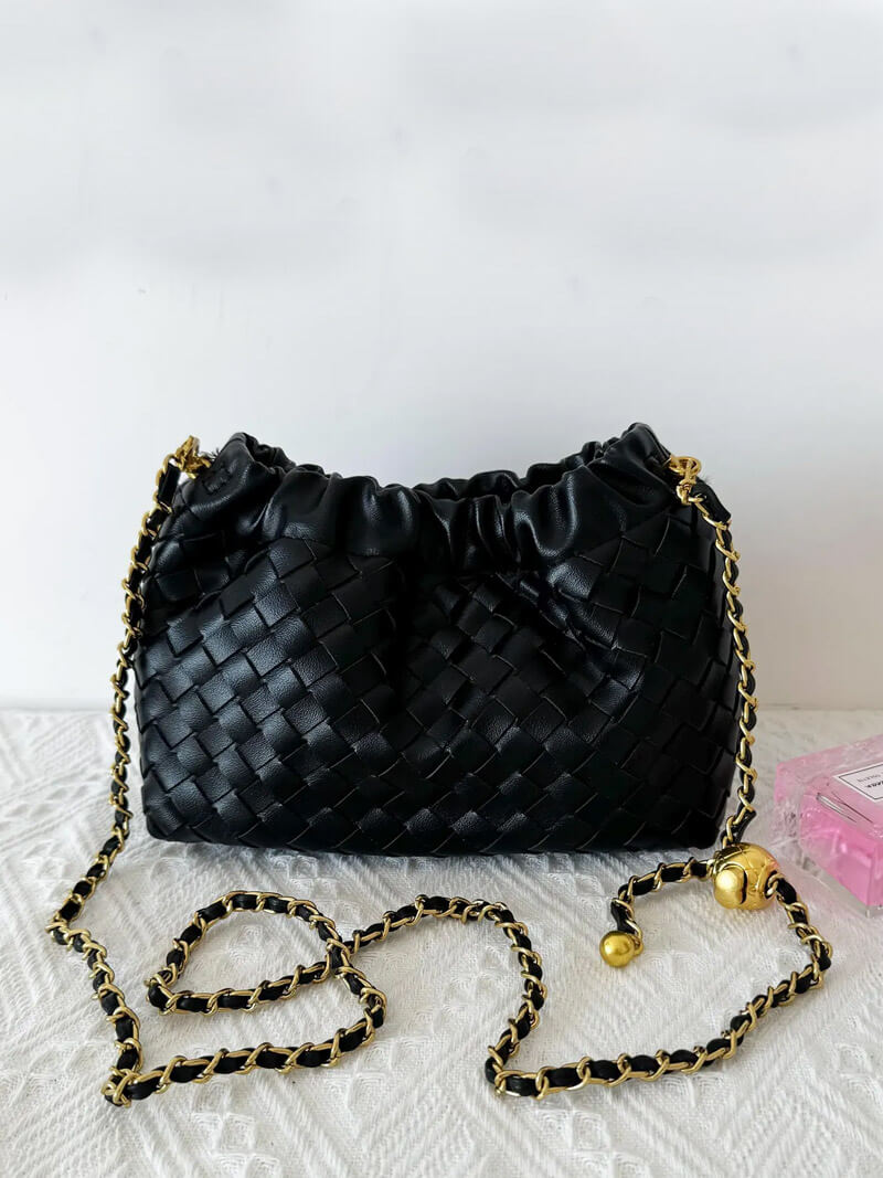 WW | Luxuriöse Damen Tasche Mit Goldener Kette