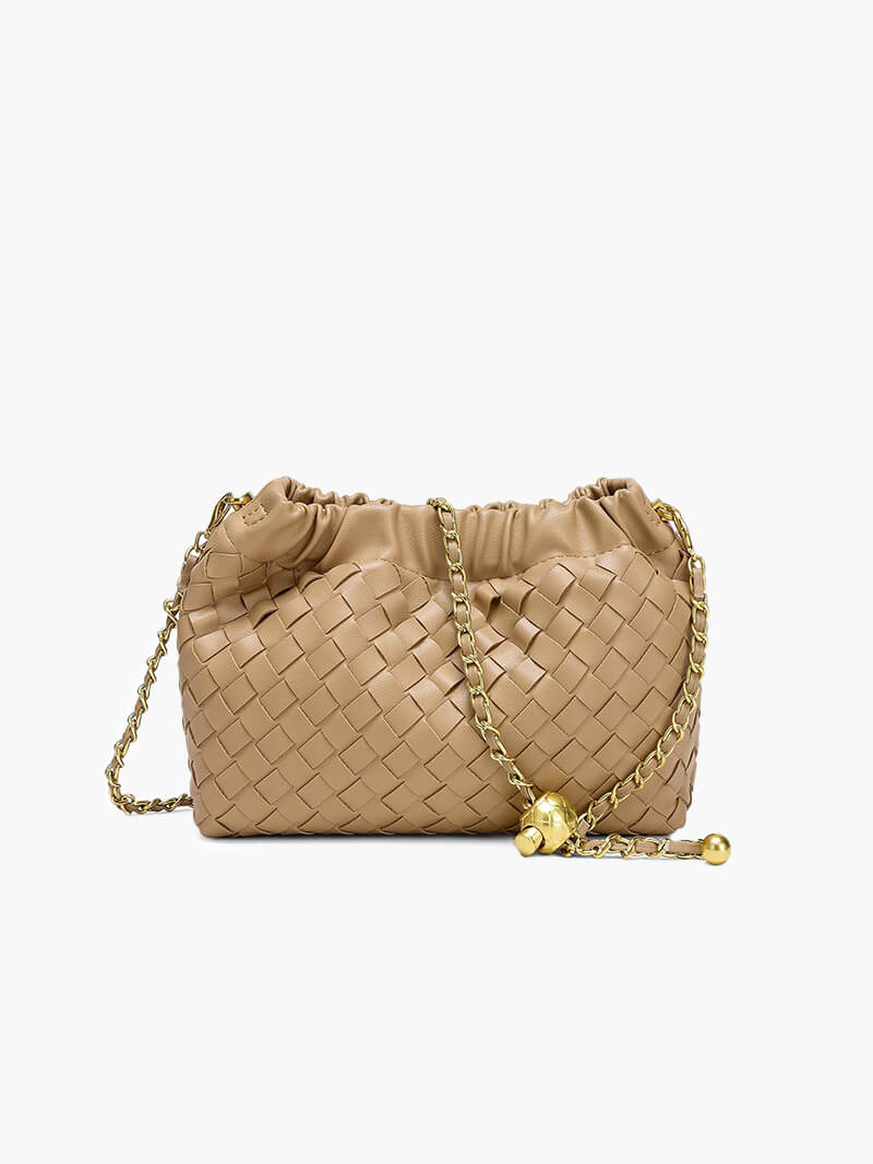 WW | Luxuriöse Damen Tasche Mit Goldener Kette